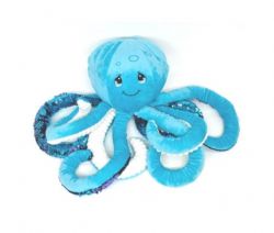 PELUCHE - PIEUVRE LOURDE SENSORIEL OCTA BLUE 2KG